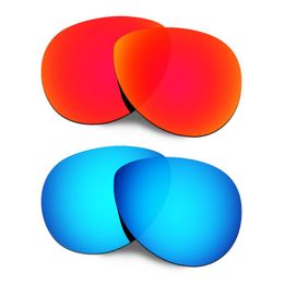 Sunglasses HKUCO Polarised Replacement Lenses For Feedback Red/Blue 2 Pairs