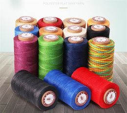 Wholesale diy High Quality Durable 240 Meters 0.8mm 150D Leather Waxed Thread Cord for DIY Handicraft Tool Hand Stitching