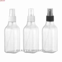 BEAUTY MISSION 24 pcs 200ml clear Liquid plastic spray pump bottle R24 Empty cosmetics bottles 200 cc PET bottlegood high qualtity