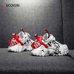 RECOISIN Spring Children's Sneakers Fashion Casual Sports Shoes for Boys High Quality Running Kids Shoes Chaussure Enfant 211022