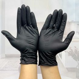 Black Gloves Disposable Latex Free Powder-Free Exam Glove Size Small Medium Large X-Large Nitrile Vinyl Hand Cover S XL 210622