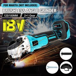 500W 12V Brushless Angle Grinder Mini Cordless with Two Batteries Polishing Machine Diamond Cutting Power Tool