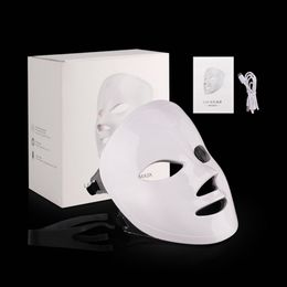 Professional touch button led mask therapy full face beauty