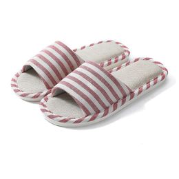 Female home slipper autumn winter four seasons cloth art anti - skid indoor guest shoe manufacturer direct sales