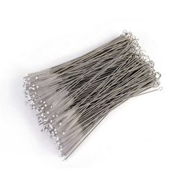 Stainless Steel Wire Pipette brush Cleaning Brush Straws Cleaning Bottles Brush Cleaner 17.5 cm*4cm*6mm