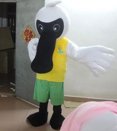 Professional Black Bird Mascot Costume Halloween Christmas Fancy Party Dress Animal Cartoon Character Suit Carnival Unisex Adults Outfit