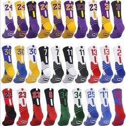 Thicker Mens Towel Bottom Basketball Training Socks Stockings Sports Breathable Anti-slip Soccer Riding Fitness Male Compression sock