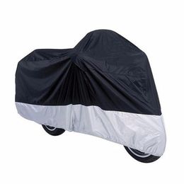Shade Waterproof Motorcycle Cover Outdoor UV Protector Bike Rain Dust Prevention Motorbike Motor Moped Scooter Size L-XXL
