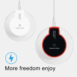 Car Universal Qi Wireless Charger For iPhone XS Max XR Phone LED USB ios Wireless Charging For Samsung Galaxy S8S9 Plus Fast Charg235f