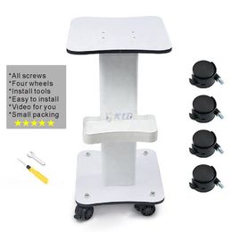 Facial Equipment, White Salon Furniture Beauty Machine Trolley