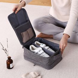 Portable Shoes Bags Travel Underwear Clothes Organiser Bra Cosmetic Makeup Zipper Pouch Cable Storage Bag Accessories Supplies