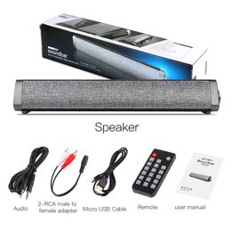 Bluetooth SoundBar Wireless Stereo Speakers with Remote Control Subwoofers Sound bar for TV/Phones/home Theatre LP-1811