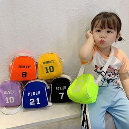 fashion children mini messenger bags girls boys letter number printed one shoulder bags cute cartoon travel leisure messenger bag B061