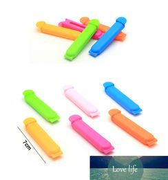 Random Colour Portable Kitchen Storage Food Snack Seal Sealing Bag Clips Sealer Clamp Plastic Tool Bag Clips Kitchen Accessories