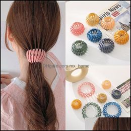 Hair Aessories Baby, Kids & Maternity Bird Nest Expanding Hairpins Candy Colour Ponytail Plastic Resin Women Horsetail Buckle Clip Ornaments