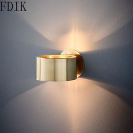 Wall Lamp Modern Light Led Illuminated Mirror Living Room El Bedside Lamps Stairs Home Decoration Interior Lighting