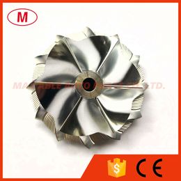 GT2056/GT2256 41.50/56.03mm 6+6 blades Performance Turbocharger Turbo Billet compressor wheel/Aluminum 2618/Milling wheel for 436563-0001/436563-0009/700935-0001