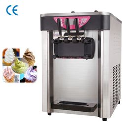 Desktop Soft Ice Cream Machine For Restaurants Vending