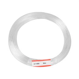 1.5MM 50M End Glow Fibre Optic Light PMMA Plastic Fibres Optical Cable 50M/roll Led Clear DIY For LED Star Ceiling Lights Decoration