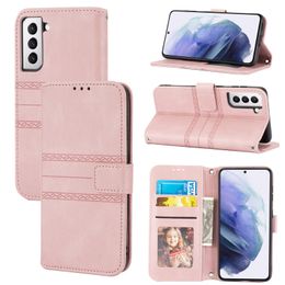 Skin Feel Wallet Cases With Card Slot For iPhone 13 Pro Max 12 11 XR XS 8 Plus Samsung S20 FE S21 S22 Ultra A21S A31 A51 A71 4G A02S A32 A52 A72 5G Google Pixel 6