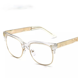 Luxury Brand Designer Clear Sunglasses Women Men Optics Prescription Spectacles Frames Vintage Plain Glass Eyewear