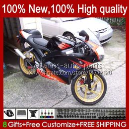 Fairings For Aprilia RSV RS 125 R RR 125RR RS125 99 00 01 02 03 04 05 36No.66 RS4 RS-125 Black red blue RSV125 RSV-125 1999 2000 2001 2002 2003 2004 2005 RSV125RR 99-05 Body Kit