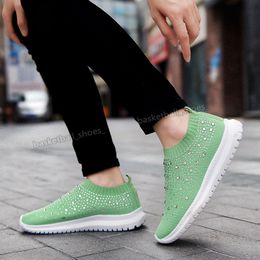 newest women Shoes larges size rhinestones socks Color MatchingS Thick Soled Old Couple Shoe Sports Sneaker woman Trainers sneakers 35-43vv