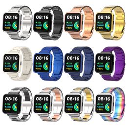 Metal Case Stainless Steel Bracelets For Xiaomi Mi Watch 2 Lite Strap Mesh Loop Band For Redmi Watch2 Lite Correa Protective Case frame