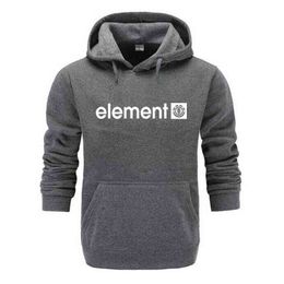 New 2019 Autumn Winter Brand Mens Hoodies Sweatshirts Men High Quality ELEMENT Letter Printing Long Sleeve Fashion Mens Hoodies H1227