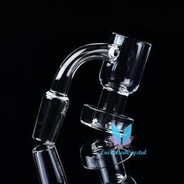 100% Quartz Smoke Banger Terp Slurpers Smoking Tube Joint Tobacco Accessories Tools Male Nail Bongs Dab Rigs U.S Regular Bottom