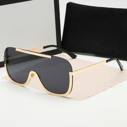 GG8811 Mode Sonnenbrille Toswrdpar Eyewear Sonnenbrille Designer Mens Womens Braune Hüllen Schwarz Metallrahmen Dunkle 50mm Linsen für Strand