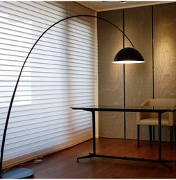Nordic ins net red fishing lamp floor lamp design sense minimalist designer living room study vertical table lamp