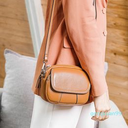 Small Crossbody Leather Women Bag Genuine New Colorful For Girls 2021 Shoulder Bags Messenger Mini Female Candy Xxrpn