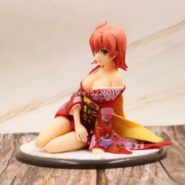 16cm My Teen Romantic Comedy SNAFU 2 Anime Sexy Figure Yui Yuigahama Kimono Sexy Figure Yukino Yukinoshita Yukata Action Figure X0526