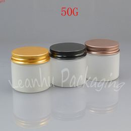 50G Transparent Frosted Plastic Cream Jar , 50CC Mask / Packaging Cans Empty Cosmetic Container Makeup Sub-bottlinghigh qty