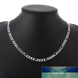 925 Silver Necklace Three Rooms One Necklace Silver Chain Men&Women Silver Necklace Fashion Classic Jewelry 4MM Factory price expert