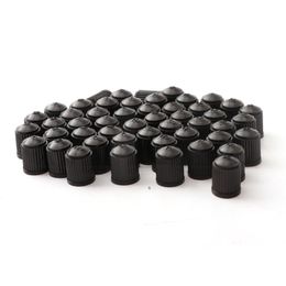 Motorcycle Wheels & Tyres 50/100/200pcs Black Plastic Auto Car Truck Wheel Tyre Vae Stem Caps on the Nipple Exterior Parts