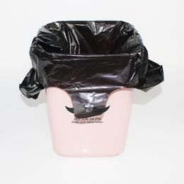 Chaleco De Plástico Negro carrier bags Bolsas puestos de tiendas supermercados Negro fuerte 