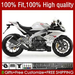 Gloss White Bodywork Injection Mould For Aprilia RSV4 RSV-1000 RSV 1000 R RR 2016 2017 2018 2019 Body 40No.69 RSV1000RR 16-19 RSV1000R RSV1000 16 17 18 19 OEM Fairing