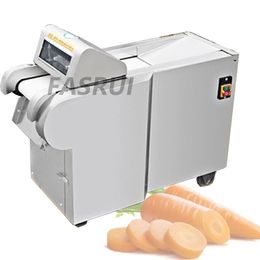 Commercial Vegetable Cutter machine Electric Stainless Steel Fruit Slicer Carrot Shred Cutting Maker