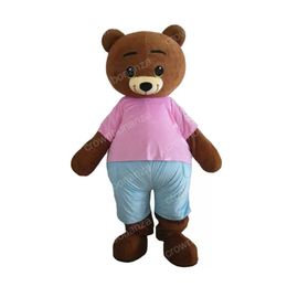 Halloween Cute Teddy Bear Mascot Costume Top quality Cartoon Character Outfit Suit Adults Size Christmas Carnival Birthday Party Outdoor Outfit