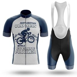 2024 Another Old Man Bicycle Cycling Jersey MTB Mountain bike Clothing Men Short Set Ropa Ciclismo Bicycle Clothes Maillot Culotte