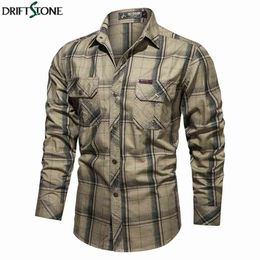 Autumn Men's Military Tactical Shirt Cotton Combat Army s Plus Size 4XL Long Sleeve camisa militar Male 210809