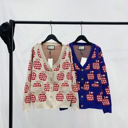 Женский свитер Designersweater Weater Solid T вязание черно-белые увеличенные письма мода кардиган досуг веснандский осенний стиль мужская G les pommes хлопок кардиган
