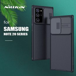 for Samsung Galaxy Note 20 Ultra Case Nillkin CamShield Slide Camera Frosted Shield 20 S21 S20 Plus FE 5G