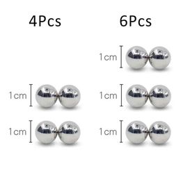 Nxy Sex Adult Toy Nipple Clamps Orbs Vagina Clitoris Sucker Bdsm Bondage Toys for Women Couples Game Ultra Powerful Magnetic 1225