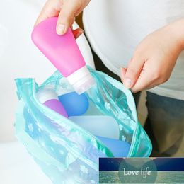 5 Colour waterproof PVC cosmetic bag women transparent Organiser for Makeup pouch storage compression bags