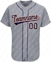 Custom Baseball Jersey Personlig Tryckta Hand Stitched Laoh Baseball Jerseys Men Kvinnor Ungdom