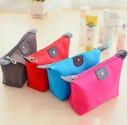 portable cosmetic bag Large capacity utdoor beach wash waterproof storage cosmeticbag holder Candy Colour lady makeup bags WLL552