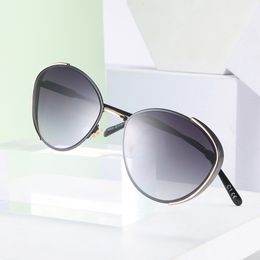 Luxury Retro Sunglasses Men and Women Brand Designer Cat Eye Sun Glasses Fashion Trend UV400 Lens High Quality with Box Cases